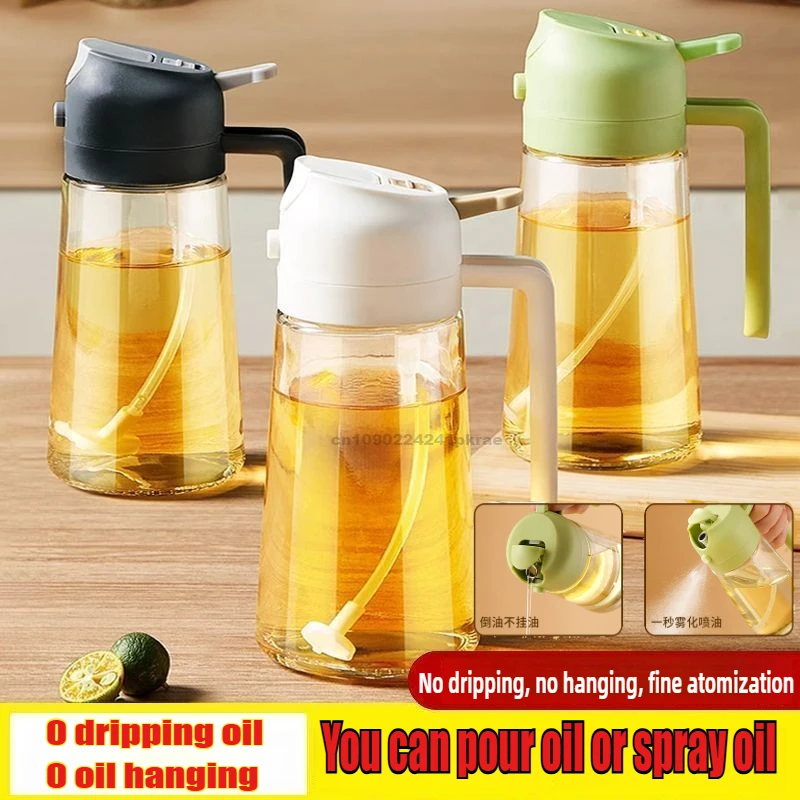 Camping Cooking Oil Container - Butelka z rozpylaczem do oliwy z