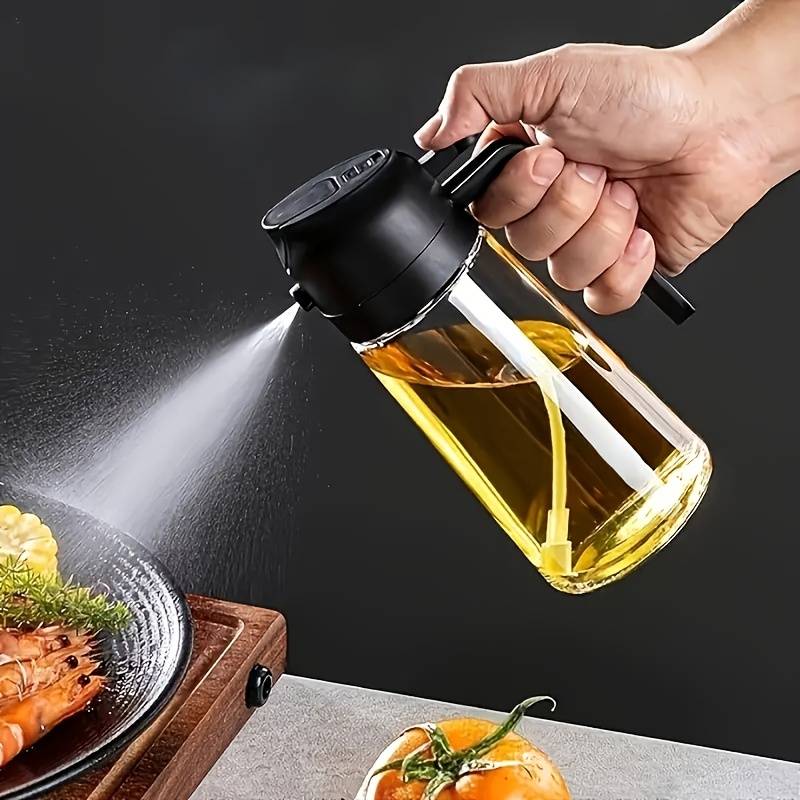 Camping Cooking Oil Container - Butelka z rozpylaczem do oleju kuchennego