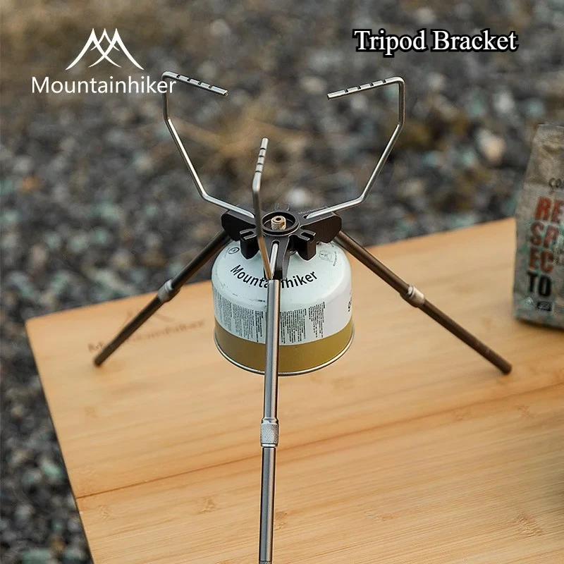 Camping Cooking Tripod - Uchwyt trójnógowy MOUNTAINHIKER do kuchenki kempingowej,