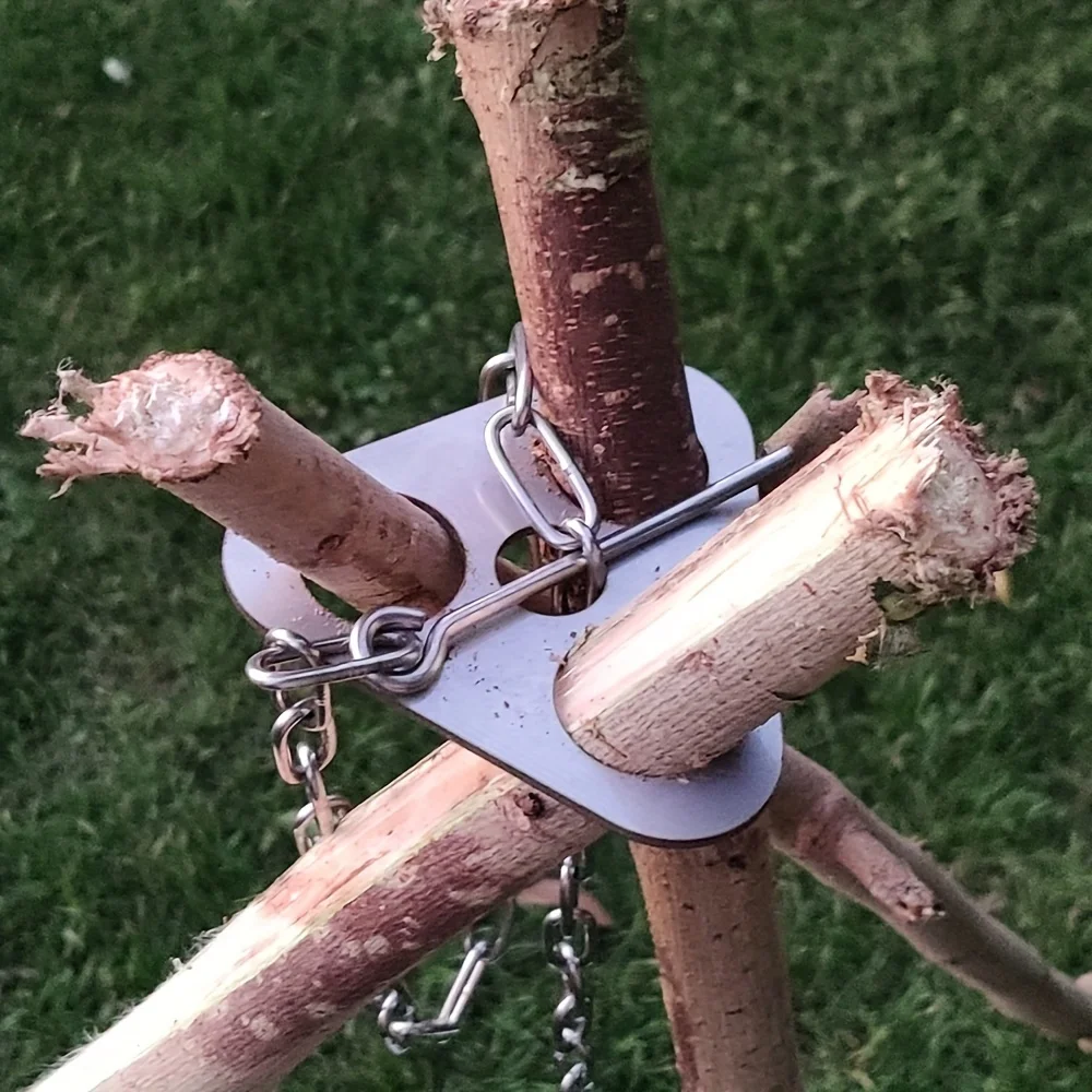 Camping Cooking Tripod - Statyw do grillowania na świeżym powietrzu