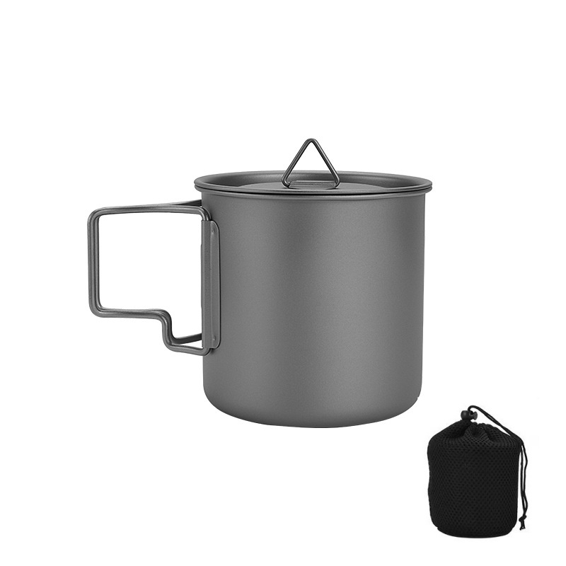 Tytanowy kubek kempingowy ze s – Camping Cooking Rack recenzja i cena
