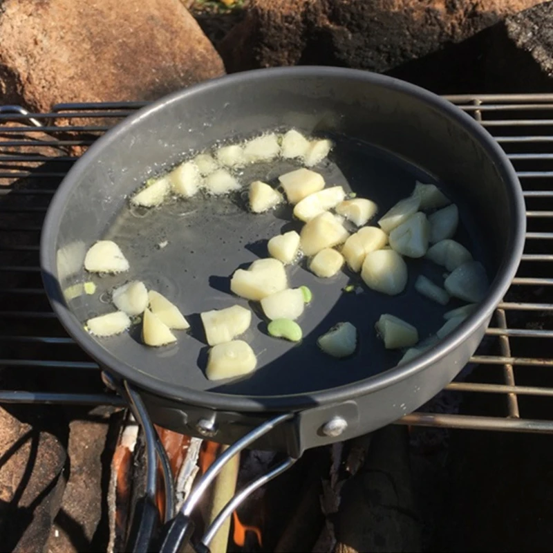 Przenośna patelnia z torbą do  – Camping Cooking Rack recenzja i cena