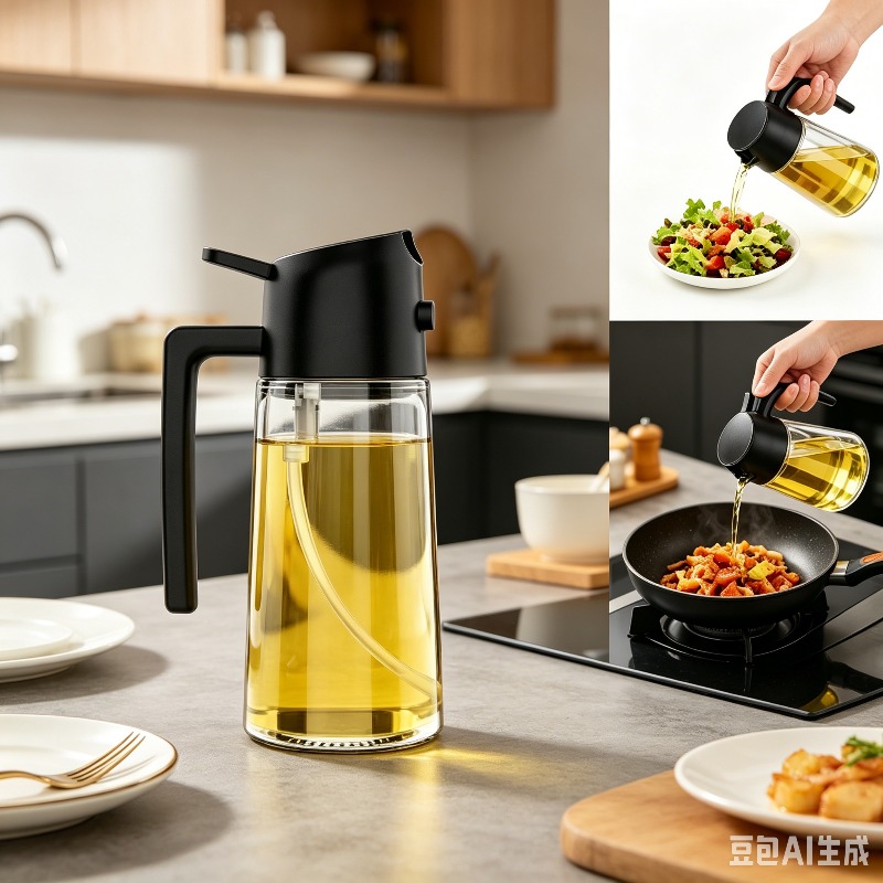 Dozownik oleju, rozpylacz olej – Camping Cooking Oil Container recenzja i cena