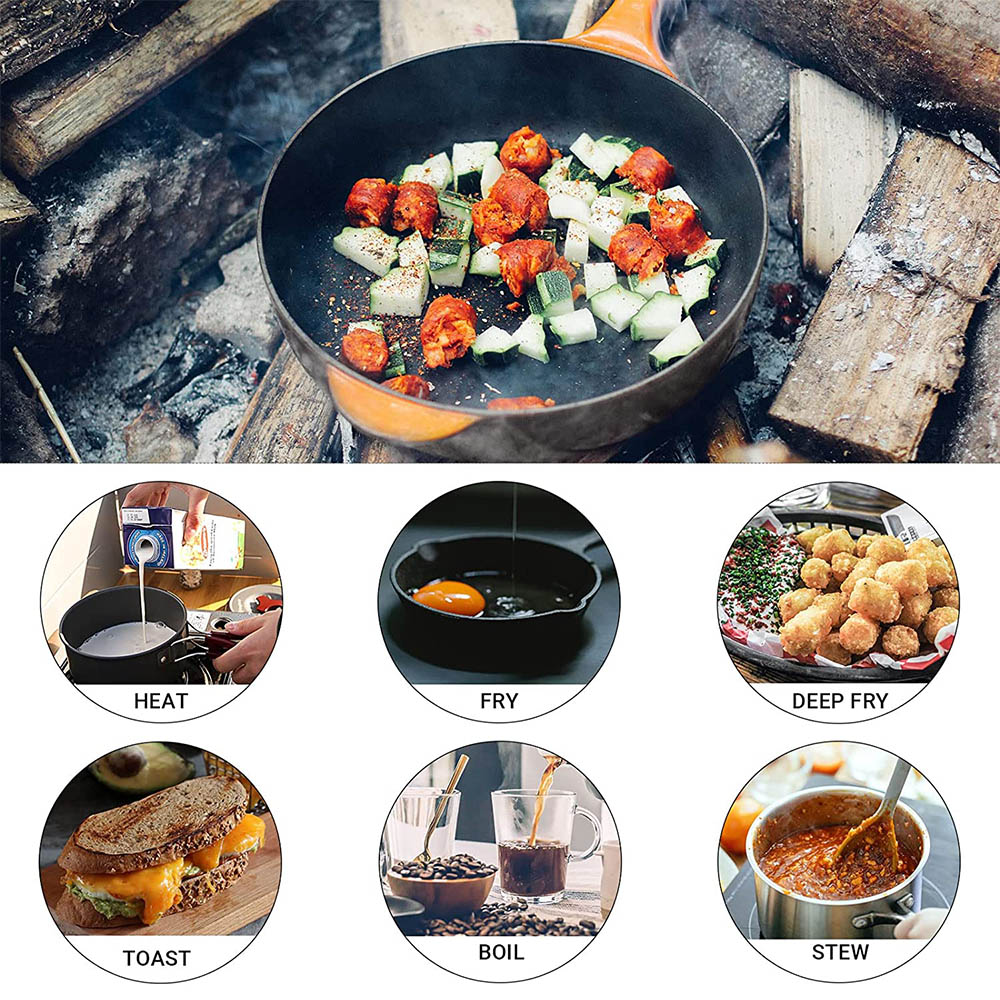 Gotowanie na świeżym powietrzu – Camping Cooking Set With Bag recenzja i cena