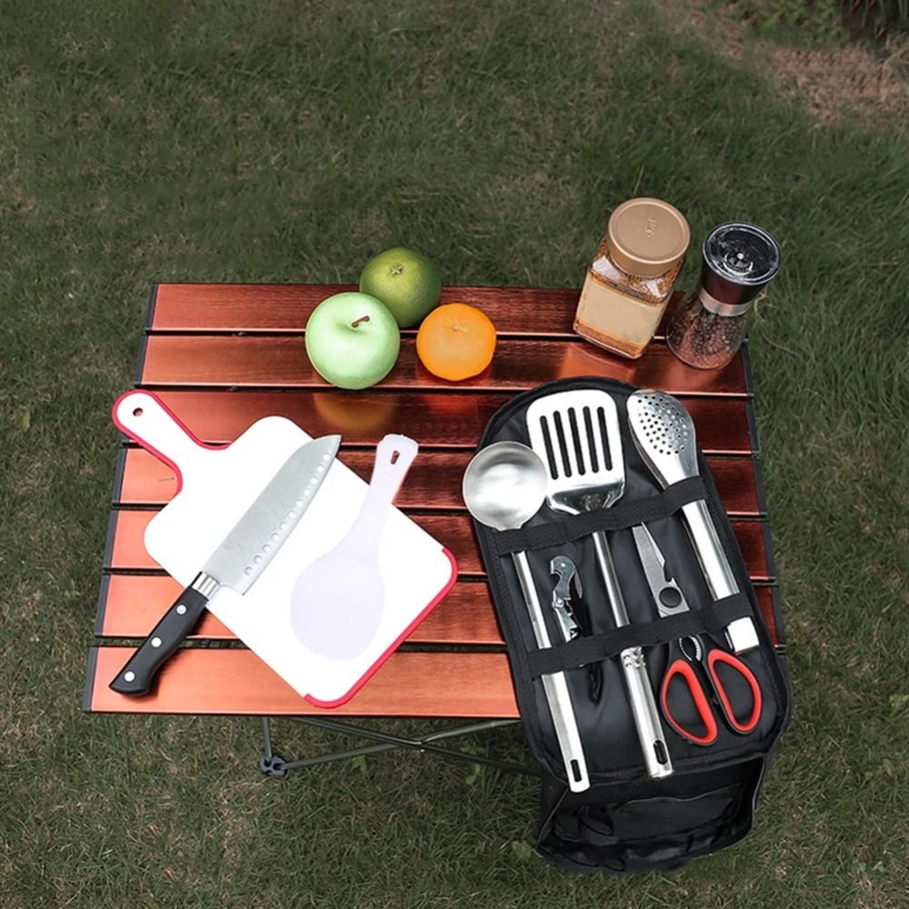 2024 Zestaw przyborów piknikow – Camping Cooking Rack recenzja i cena