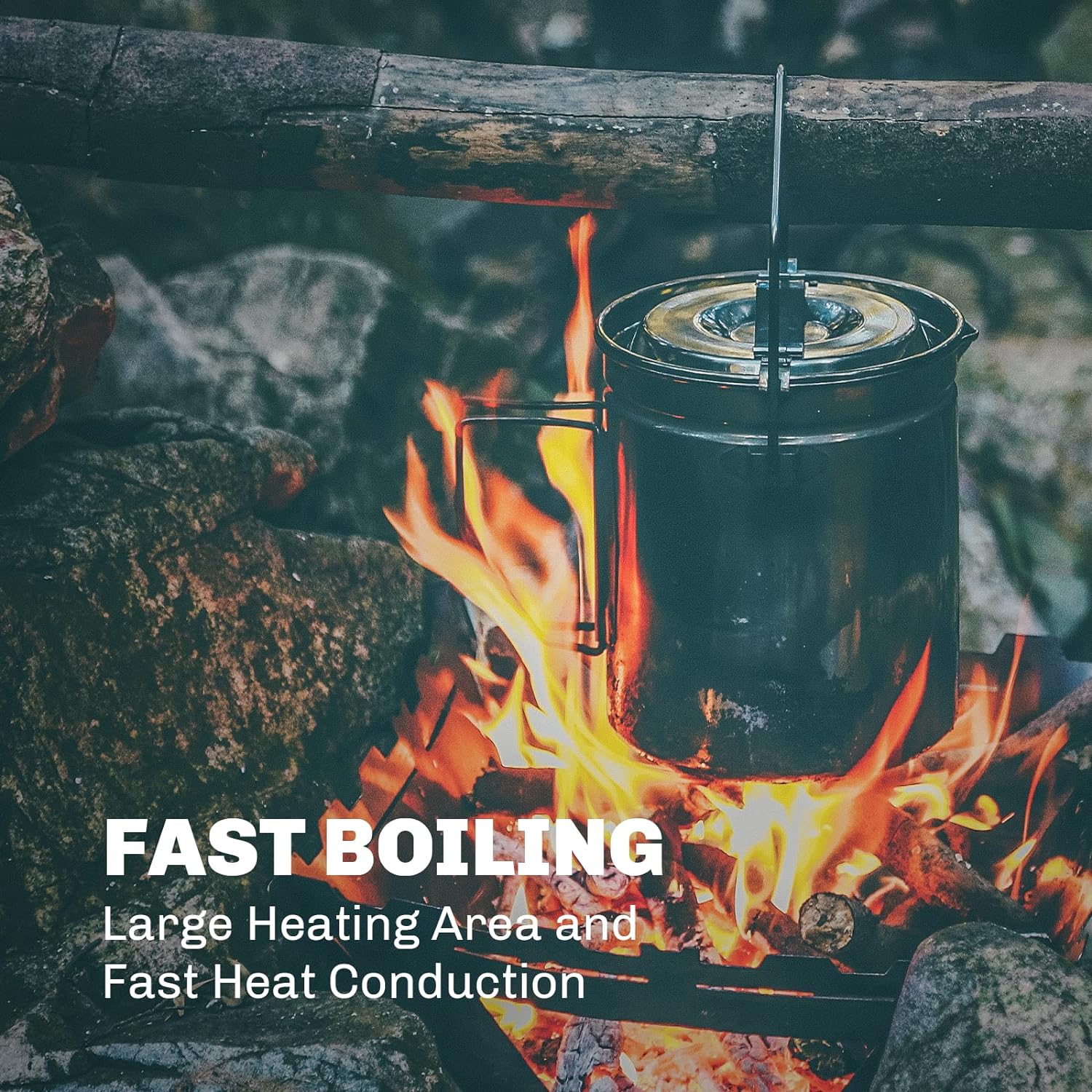 Ognisty garnek do gotowania na – Camping Cooking System recenzja i cena