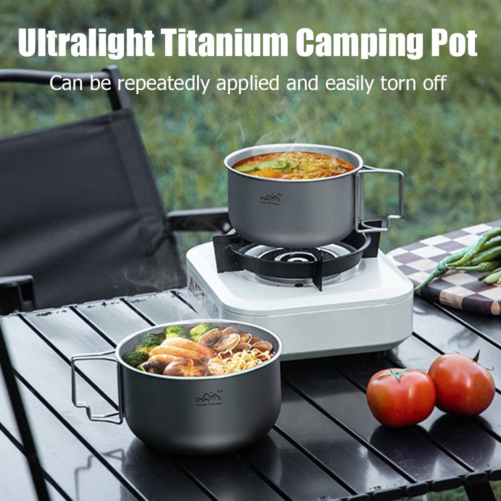 Ultralekkie tytanowe naczynia  – Camping Cooking Cylinder recenzja i cena