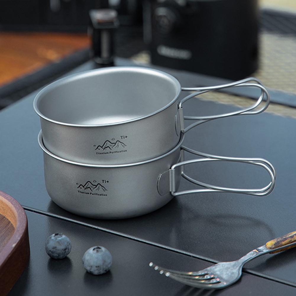 Ultralekkie tytanowe naczynia  – Camping Cooking Cylinder recenzja i cena