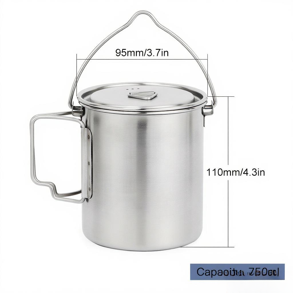 Kubek/termos ze stali nierdzew – Camping Cooking Cup recenzja i cena
