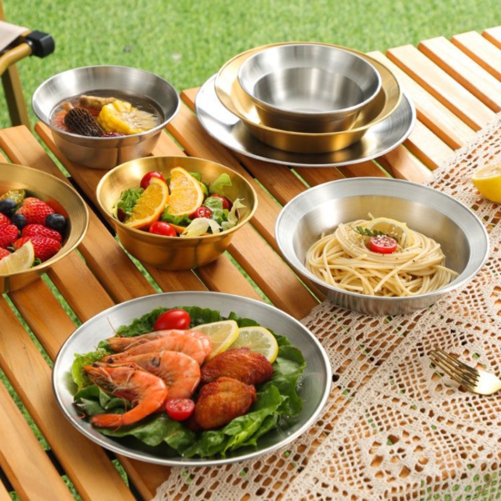 Zestaw sztućców ze stali nierd – Camping Cooking Plate recenzja i cena