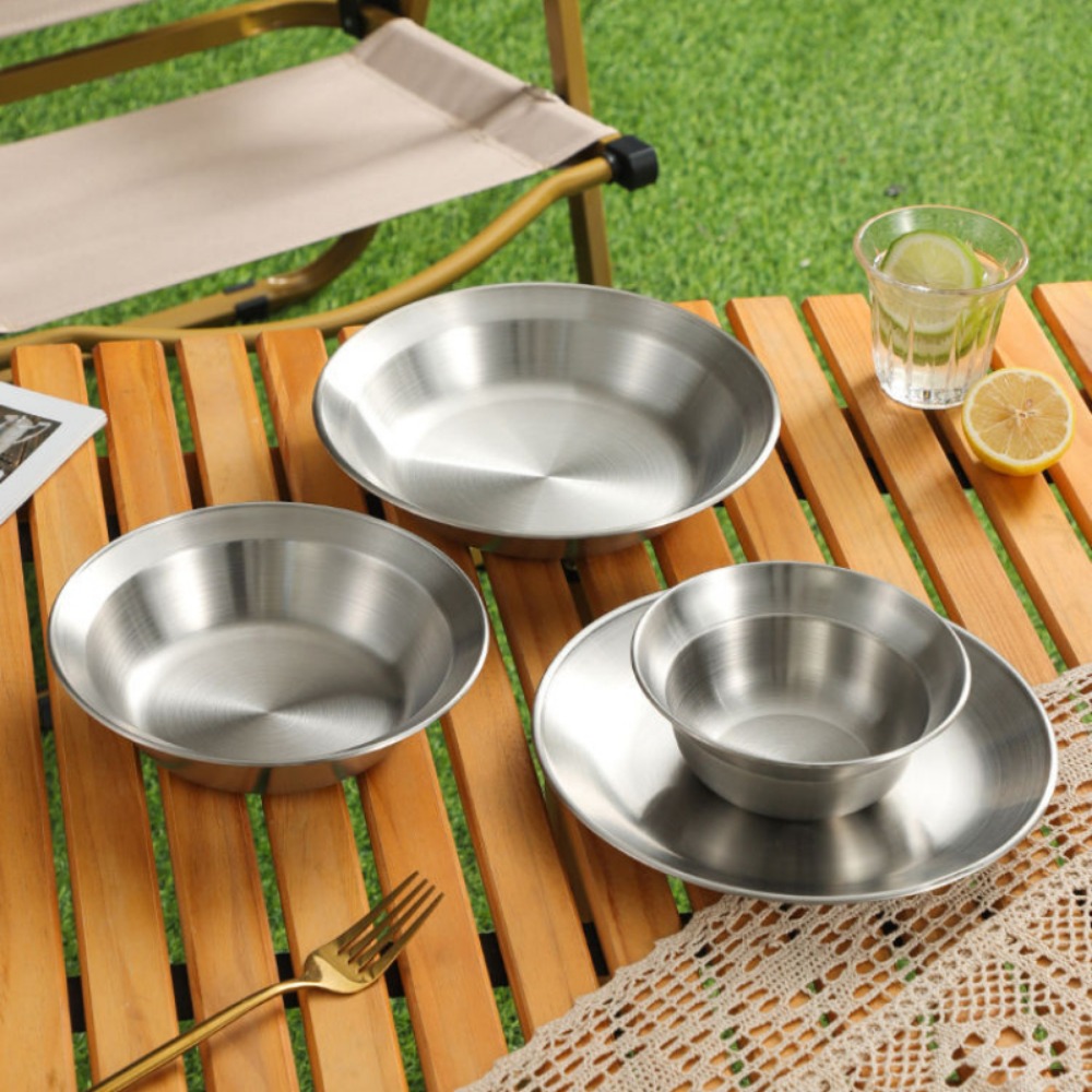 Zestaw sztućców ze stali nierd – Camping Cooking Plate recenzja i cena