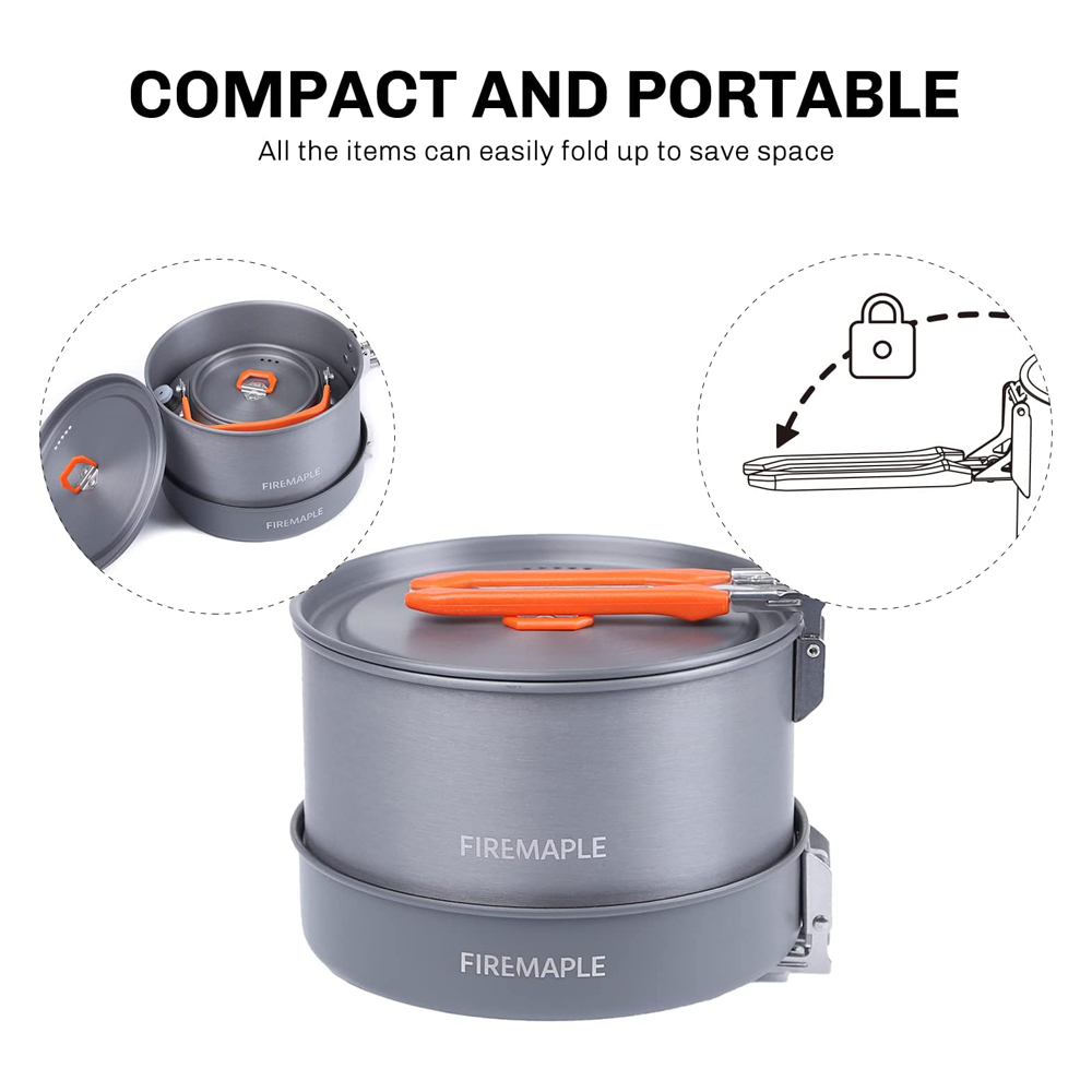 Fire Maple garnków Camping pie – Camping Cooking Bundle recenzja i cena