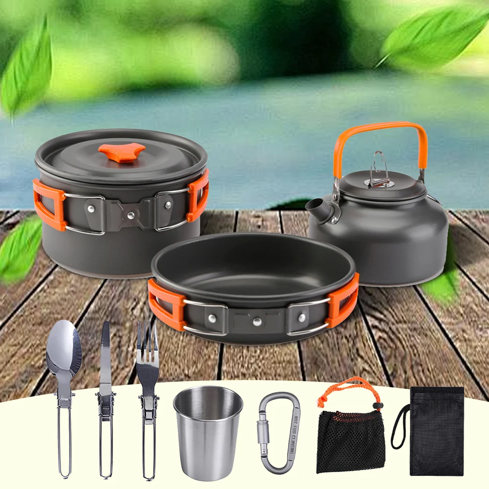 Zestaw naczyń kempingowych Cza – Camping Cooking Sets recenzja i cena